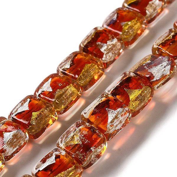 PandaHall Handmade Gold Sand and Silver Sand Lampwork Beads, Square, Red, 10x10x5.5mm, Hole: 1.2mm Gold & Silver Foil Square Red
PandaHall Handmade Gold Sand and Silver Sand Lampwork Beads, Square, Red, 10x10x5.5mm, Hole: 1.2mm Gold & Silver Foil Square Red