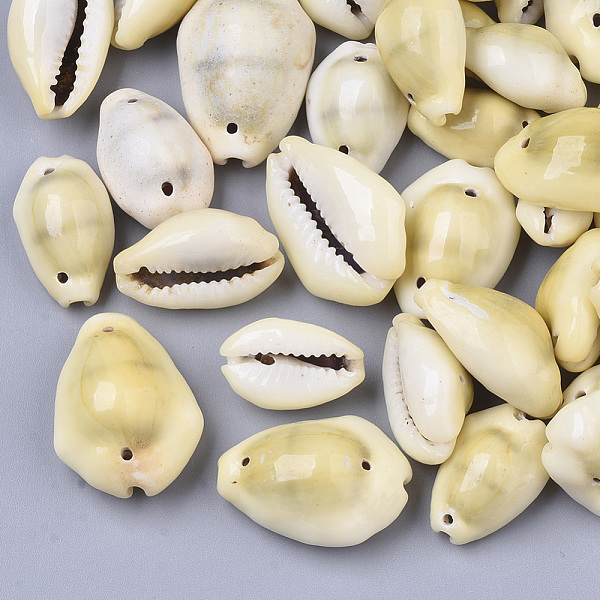 PandaHall Natural Cowrie Shell Links connectors, Light Khaki, 13~25x8~19x6~12mm, Hole: 1mm, about 280pcs/500g Shell Shell Shape
PandaHall Natural Cowrie Shell Links connectors, Light Khaki, 13~25x8~19x6~12mm, Hole: 1mm, about 280pcs/500g Shell Shell Shape