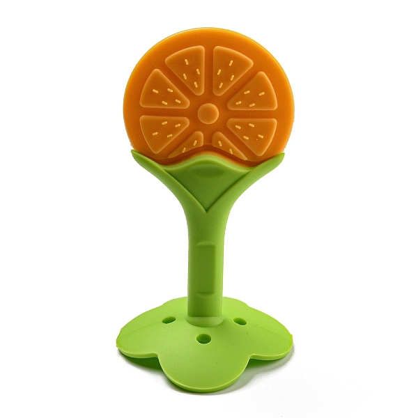 PandaHall Silicone Fruit Teether and Toothbrush, Baby Chewing Teething Toys for Baby Shower, Orange, 92.5x49x48mm Silicone Orange Brown
PandaHall Silicone Fruit Teether and Toothbrush, Baby Chewing Teething Toys for Baby Shower, Orange, 92.5x49x48mm Silicone Orange Brown