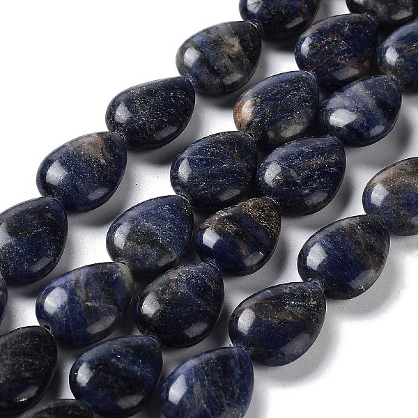 PandaHall Natural Sodalite Beads Strands, Teardop, 17.5~18x13x6mm, Hole: 1.2mm, about 22pcs/strand, 15.24 inch(38.7cm) Sodalite Teardrop
PandaHall Natural Sodalite Beads Strands, Teardop, 17.5~18x13x6mm, Hole: 1.2mm, about 22pcs/strand, 15.24 inch(38.7cm) Sodalite Teardrop