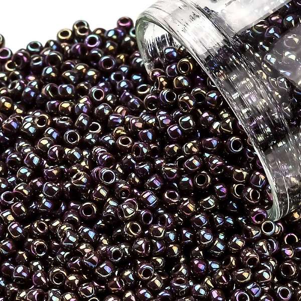 PandaHall TOHO Round Seed Beads, Japanese Seed Beads, (406) Opaque AB Oxblood, 11/0, 2.2mm, Hole: 0.8mm, about 1110pcs/10g, 10g/bottle Glass..., Purple
PandaHall TOHO Round Seed Beads, Japanese Seed Beads, (406) Opaque AB Oxblood, 11/0, 2.2mm, Hole: 0.8mm, about 1110pcs/10g, 10g/bottle Glass..., Purple
