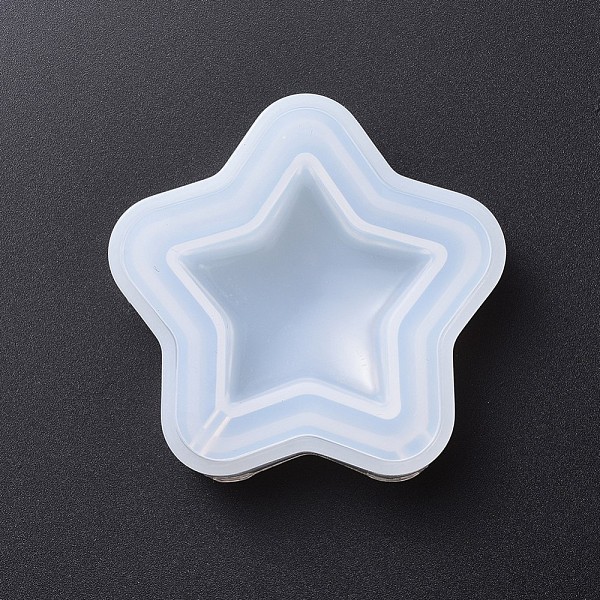 PandaHall Shaker Mold, DIY Quicksand Jewelry Silicone Molds, Resin Casting Molds, For UV Resin, Epoxy Resin Jewelry Making, Star, White...
PandaHall Shaker Mold, DIY Quicksand Jewelry Silicone Molds, Resin Casting Molds, For UV Resin, Epoxy Resin Jewelry Making, Star, White...