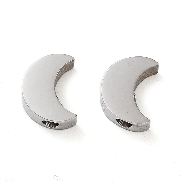 PandaHall 304 Stainless Steel Charms, Moon Charm, Stainless Steel Color, 8.6x6.5x3mm, Hole: 1.8mm 304 Stainless Steel Moon
PandaHall 304 Stainless Steel Charms, Moon Charm, Stainless Steel Color, 8.6x6.5x3mm, Hole: 1.8mm 304 Stainless Steel Moon