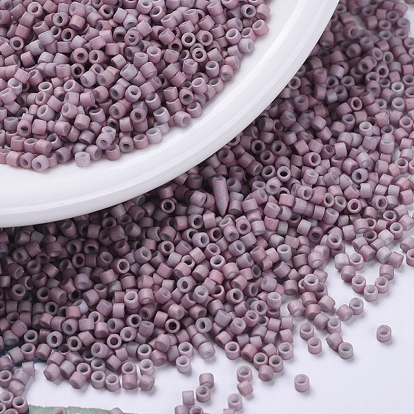 PandaHall MIYUKI Delica Beads Small, Cylinder, Japanese Seed Beads, 15/0, (DBS0379) Matte Opaque Dusty Mauve Luster, 1.1x1.3mm, Hole: 0.7mm..., Purple
PandaHall MIYUKI Delica Beads Small, Cylinder, Japanese Seed Beads, 15/0, (DBS0379) Matte Opaque Dusty Mauve Luster, 1.1x1.3mm, Hole: 0.7mm..., Purple