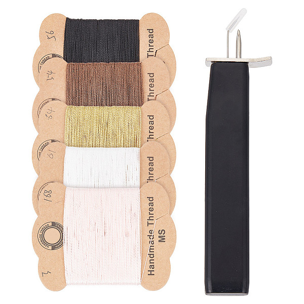 PandaHall GOMAKERER 5 Cards 5 Colors 3-ply Round Polyester Metallic Braided Thread, with 1Pc Plastic Bead Knotting Tool, for Pearl Stringing..., Multicolor
PandaHall GOMAKERER 5 Cards 5 Colors 3-ply Round Polyester Metallic Braided Thread, with 1Pc Plastic Bead Knotting Tool, for Pearl Stringing..., Multicolor