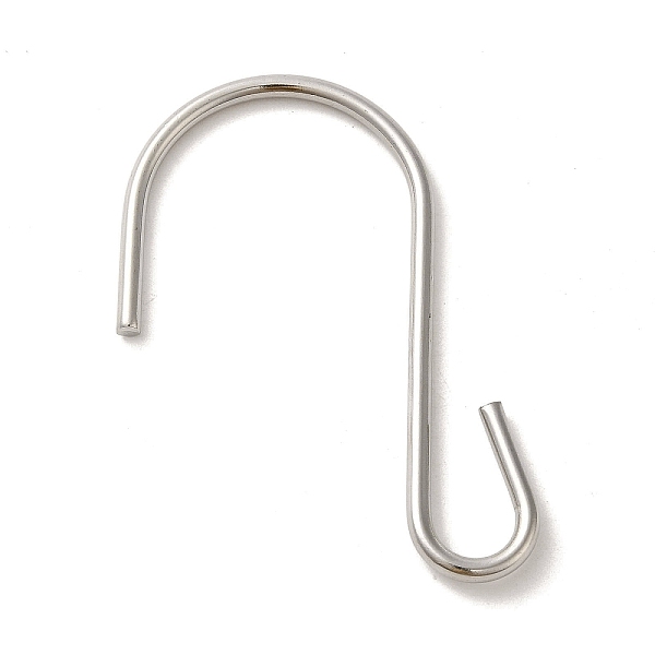 PandaHall 304 Stainless Steel S-Hook Clasp, Stainless Steel Color, 55x40x2.5mm 304 Stainless Steel
PandaHall 304 Stainless Steel S-Hook Clasp, Stainless Steel Color, 55x40x2.5mm 304 Stainless Steel