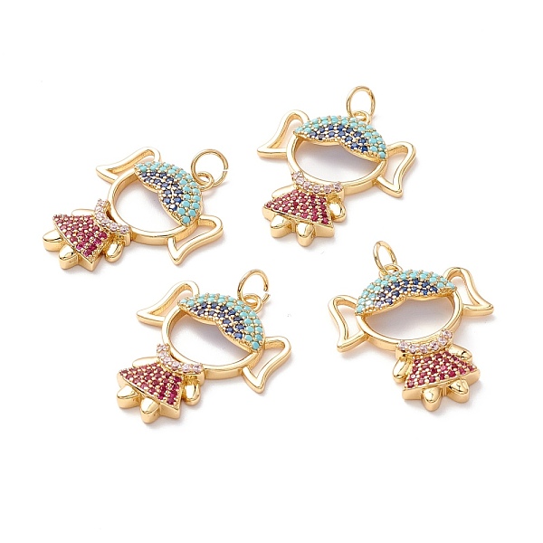 PandaHall Brass Micro Pave Colorful Cubic Zirconia Pendants, with Jump Ring, Long-Lasting Plated, Lead Free & Cadmium Free & Nickel Free...
PandaHall Brass Micro Pave Colorful Cubic Zirconia Pendants, with Jump Ring, Long-Lasting Plated, Lead Free & Cadmium Free & Nickel Free...