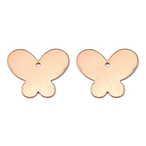 PandaHall Brass Pendants, Butterfly, Light Gold, 18x21x0.5mm, Hole: 1.5mm Brass Butterfly
PandaHall Brass Pendants, Butterfly, Light Gold, 18x21x0.5mm, Hole: 1.5mm Brass Butterfly