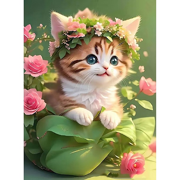 PandaHall Cute Animal Pattern DIY Diamond Painting Kits, Including Resin Rhinestones Bag, Diamond Sticky Pen, Tray Plate and Glue Clay, Cat...
PandaHall Cute Animal Pattern DIY Diamond Painting Kits, Including Resin Rhinestones Bag, Diamond Sticky Pen, Tray Plate and Glue Clay, Cat...