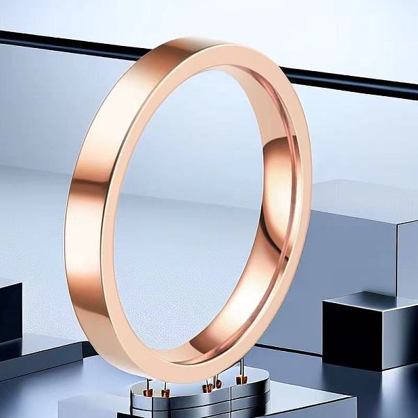 PandaHall Stainless Steel Plain Band Rings, Rose Gold, US Size 9(18.9mm) Stainless Steel
PandaHall Stainless Steel Plain Band Rings, Rose Gold, US Size 9(18.9mm) Stainless Steel