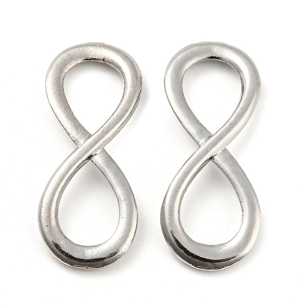 PandaHall Alloy Infinity Connector Charms, Cadmium Free & Lead Free, Platinum, 31x12x2mm, about 625pcs/1000g Alloy Infinity
PandaHall Alloy Infinity Connector Charms, Cadmium Free & Lead Free, Platinum, 31x12x2mm, about 625pcs/1000g Alloy Infinity