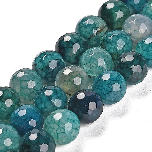 PandaHall Natural Agate Beads Strands, Dyed & Heated, Round, Faceted, Dark Cyan, 13.5~14mm, Hole: 0.8mm, about 26pcs/strand, 14.76 inch...
PandaHall Natural Agate Beads Strands, Dyed & Heated, Round, Faceted, Dark Cyan, 13.5~14mm, Hole: 0.8mm, about 26pcs/strand, 14.76 inch...