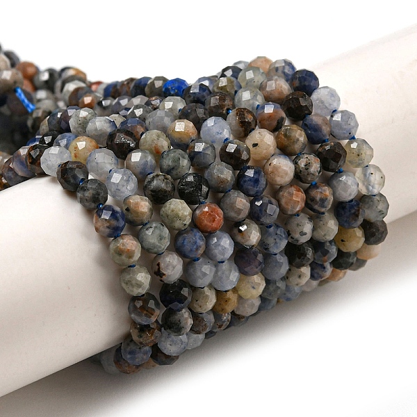 PandaHall Natural Sodalite Beads Strands, Faceted, Round, 3mm, Hole: 0.7mm, about 110~111pcs/strand, 14.96~15.04''(38~38.2cm) Sodalite Round
PandaHall Natural Sodalite Beads Strands, Faceted, Round, 3mm, Hole: 0.7mm, about 110~111pcs/strand, 14.96~15.04''(38~38.2cm) Sodalite Round