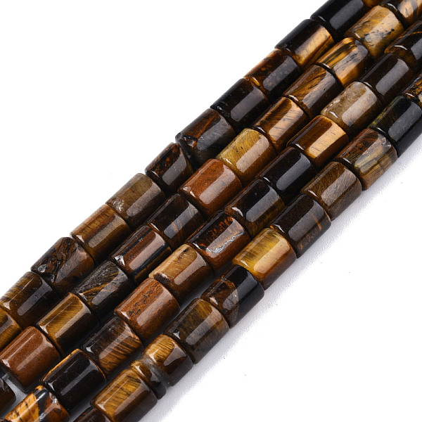 PandaHall Natural Tiger Eye Beads Strands, Column, 7x6~6.5mm, Hole: 1mm, about 57pcs/strand, 15.35 inch(39cm) Tiger Eye Column
PandaHall Natural Tiger Eye Beads Strands, Column, 7x6~6.5mm, Hole: 1mm, about 57pcs/strand, 15.35 inch(39cm) Tiger Eye Column