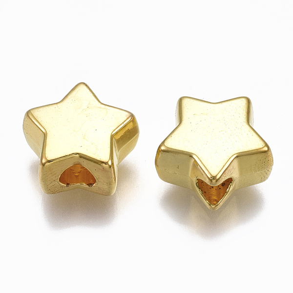 PandaHall CCB Plastic Beads, Star, Golden, 12x12.5x7mm, Hole: 3.5mm, about 850pcs/500g Plastic Star
PandaHall CCB Plastic Beads, Star, Golden, 12x12.5x7mm, Hole: 3.5mm, about 850pcs/500g Plastic Star