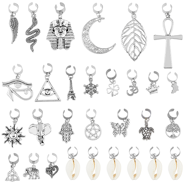 PandaHall Tibetan Style Alloy & Natural Cowrie Shell & 201 Stainless Steel Hair Bands, 304 Stainless Steel Ear Cuff Findings Hair Bands...
PandaHall Tibetan Style Alloy & Natural Cowrie Shell & 201 Stainless Steel Hair Bands, 304 Stainless Steel Ear Cuff Findings Hair Bands...