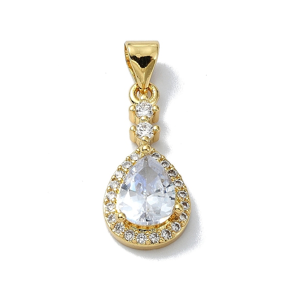 PandaHall Rack Plating Real 18K Gold Plated Brass Micro Pave Cubic Zirconia Pendants, with Glass, Long-Lasting Plated, Lead Free & Cadmium..., Clear
PandaHall Rack Plating Real 18K Gold Plated Brass Micro Pave Cubic Zirconia Pendants, with Glass, Long-Lasting Plated, Lead Free & Cadmium..., Clear