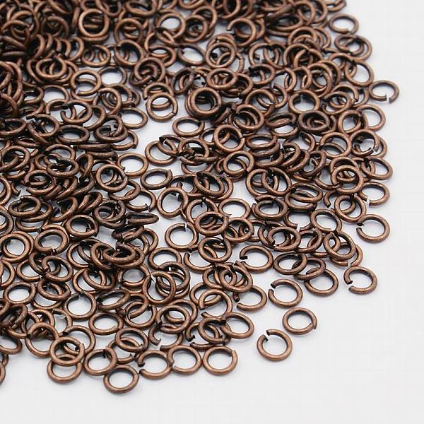 PandaHall Brass Jump Rings, Open Jump Rings, Red Copper, 20 Gauge, 4x0.8mm, Inner Diameter: 2.4mm, about 11000pcs/500g Brass
PandaHall Brass Jump Rings, Open Jump Rings, Red Copper, 20 Gauge, 4x0.8mm, Inner Diameter: 2.4mm, about 11000pcs/500g Brass