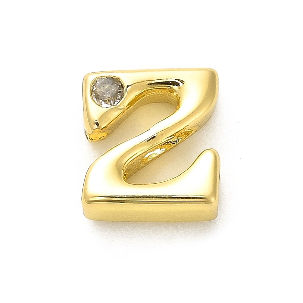 PandaHall Rack Plating Brass Cubic Zirconia Beads, Long-Lasting Plated, Lead Free & Cadmium Free, Alphabet, Letter Z, 14x12x4.8mm, Hole..., Clear
PandaHall Rack Plating Brass Cubic Zirconia Beads, Long-Lasting Plated, Lead Free & Cadmium Free, Alphabet, Letter Z, 14x12x4.8mm, Hole..., Clear