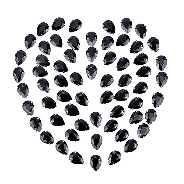 PandaHall Gorgecraft Sew on Rhinestone, Multi-strand Links, Glass Rhinestone, with Platinum Tone Brass Prong Settings, Garments Accessories..., Black
PandaHall Gorgecraft Sew on Rhinestone, Multi-strand Links, Glass Rhinestone, with Platinum Tone Brass Prong Settings, Garments Accessories..., Black
