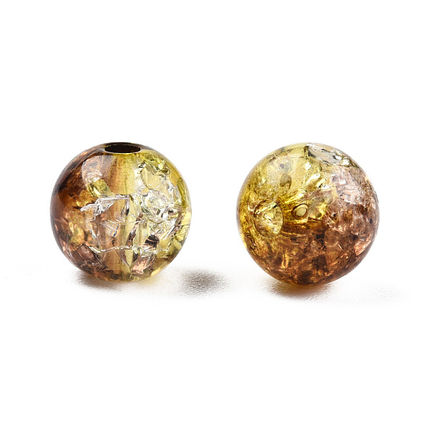PandaHall Transparent Crackle Acrylic Beads, Round, Sienna, 8x7.5mm, Hole: 1.8mm, about 1700pc/500g Acrylic Round Brown
PandaHall Transparent Crackle Acrylic Beads, Round, Sienna, 8x7.5mm, Hole: 1.8mm, about 1700pc/500g Acrylic Round Brown