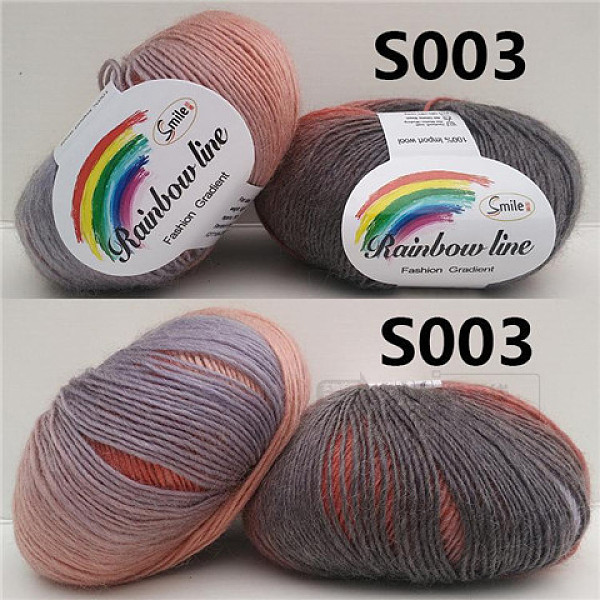 PandaHall Wool Knitting Yarn, Segment Dyed, Crochet Yarn, for DIY Hat Scarf Cape, Dark Gray, 2mm, about 196.85 yards(180m)/skein Wool
PandaHall Wool Knitting Yarn, Segment Dyed, Crochet Yarn, for DIY Hat Scarf Cape, Dark Gray, 2mm, about 196.85 yards(180m)/skein Wool