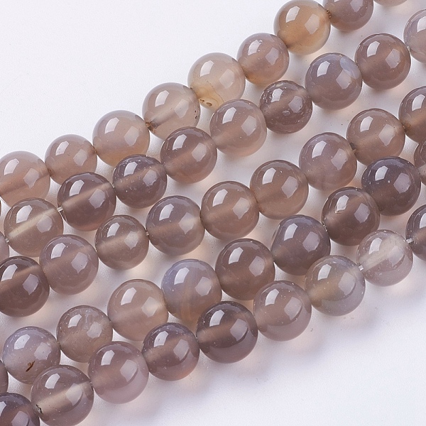 PandaHall Natural Agate Beads Strands, Round, Gray, 10mm, Hole: 1mm, about 38pcs/strand, 15.75 inch Natural Agate Round Gray
PandaHall Natural Agate Beads Strands, Round, Gray, 10mm, Hole: 1mm, about 38pcs/strand, 15.75 inch Natural Agate Round Gray