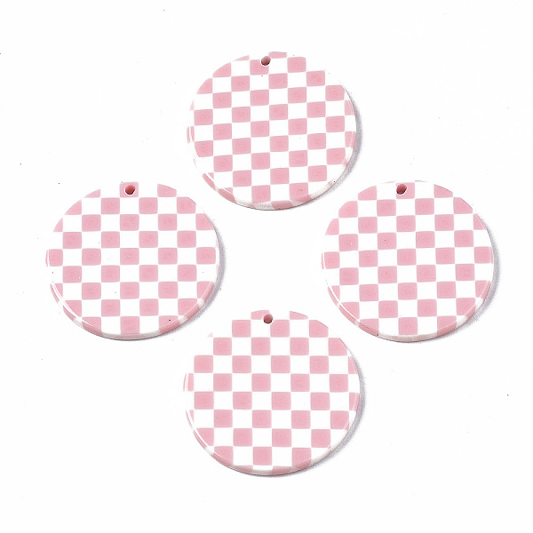 PandaHall Opaque Cellulose Acetate(Resin) Pendants, Flat Round with Grid Pattern, Pink, 27.5x27.5x2.5mm, Hole: 1.4mm Cellulose Acetate Flat...
PandaHall Opaque Cellulose Acetate(Resin) Pendants, Flat Round with Grid Pattern, Pink, 27.5x27.5x2.5mm, Hole: 1.4mm Cellulose Acetate Flat...