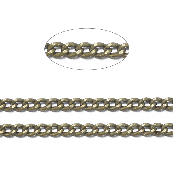 PandaHall Brass Twisted Chains, Curb Chains, Diamond Cut, Soldered, Faceted, with Spool, Oval, Lead Free & Nickel Free & Cadmium Free...
PandaHall Brass Twisted Chains, Curb Chains, Diamond Cut, Soldered, Faceted, with Spool, Oval, Lead Free & Nickel Free & Cadmium Free...