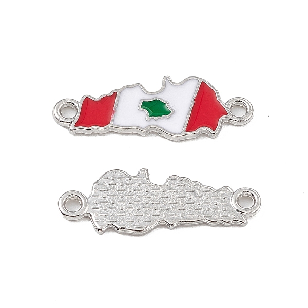 PandaHall Alloy Enamel Connector Charms, Red & White, Platinum, 8.5x24x1.5mm, Hole: 1.6mm Alloy+Enamel Others Red
PandaHall Alloy Enamel Connector Charms, Red & White, Platinum, 8.5x24x1.5mm, Hole: 1.6mm Alloy+Enamel Others Red