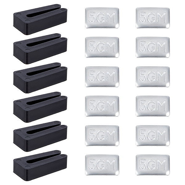PandaHall GORGECRAFT 1 Box 6 Sets Ceiling Fan Blade Balancing Kit Fan Weights Balance Set Include 6PCS Plastic Balancing Clip 12PCS Iron..., Black
PandaHall GORGECRAFT 1 Box 6 Sets Ceiling Fan Blade Balancing Kit Fan Weights Balance Set Include 6PCS Plastic Balancing Clip 12PCS Iron..., Black