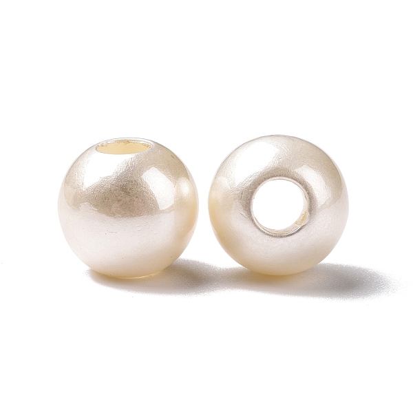 PandaHall ABS Plastic Beads, Round, White, 13x11mm, Hole: 5mm ABS Plastic Round White
PandaHall ABS Plastic Beads, Round, White, 13x11mm, Hole: 5mm ABS Plastic Round White