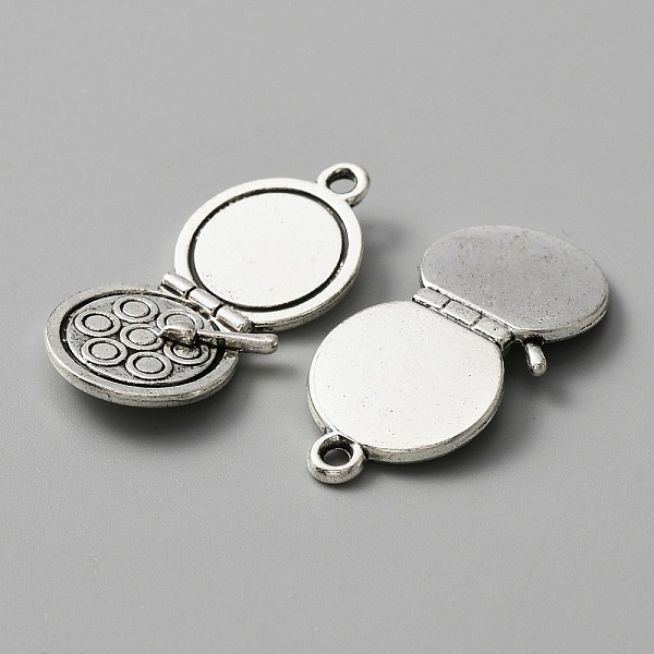 PandaHall Tibetan Style Alloy Pendants, Makeup Palette Charms, Antique Silver, 33x16x4mm, Hole: 1.8mm Alloy Daily Supplies
PandaHall Tibetan Style Alloy Pendants, Makeup Palette Charms, Antique Silver, 33x16x4mm, Hole: 1.8mm Alloy Daily Supplies