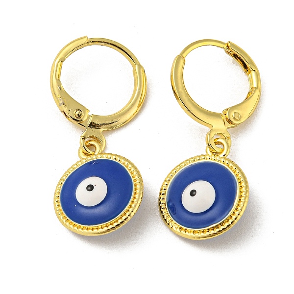 PandaHall Real 18K Gold Plated Brass Dangle Leverback Earrings, with Enamel, Evil Eye, Blue, 26.5x11mm Brass Evil Eye Blue
PandaHall Real 18K Gold Plated Brass Dangle Leverback Earrings, with Enamel, Evil Eye, Blue, 26.5x11mm Brass Evil Eye Blue