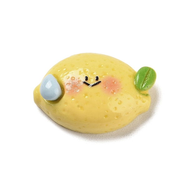 PandaHall Opaque Resin Cabochons, Cartoon Fruit Charactor, Lemon, 17x25x9mm Resin Lemon Yellow
PandaHall Opaque Resin Cabochons, Cartoon Fruit Charactor, Lemon, 17x25x9mm Resin Lemon Yellow