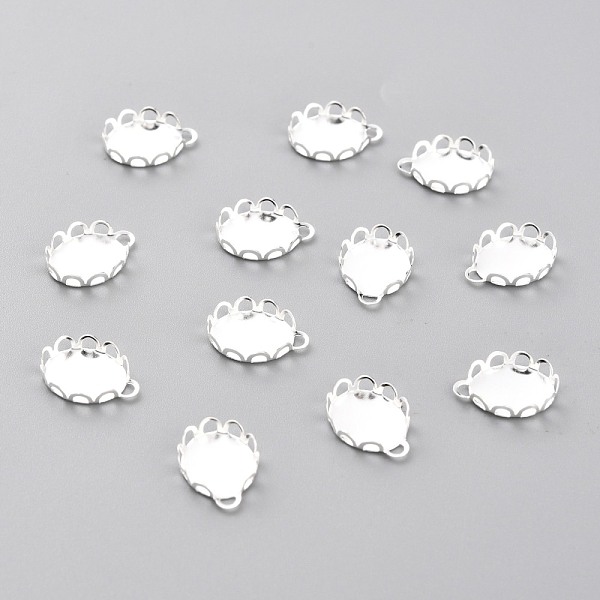 PandaHall 304 Stainless Steel Charms Cabochon Settings, Lace Edge Bezel Cups, Oval, Silver, 12x9x2mm Tray: 9mmx8mm 304 Stainless Steel Oval
PandaHall 304 Stainless Steel Charms Cabochon Settings, Lace Edge Bezel Cups, Oval, Silver, 12x9x2mm Tray: 9mmx8mm 304 Stainless Steel Oval