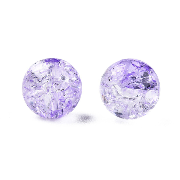 PandaHall Transparent Crackle Acrylic Beads, Round, Lilac, 8x7.5mm, Hole: 1.8mm, about 1700pc/500g Acrylic Round Purple
PandaHall Transparent Crackle Acrylic Beads, Round, Lilac, 8x7.5mm, Hole: 1.8mm, about 1700pc/500g Acrylic Round Purple