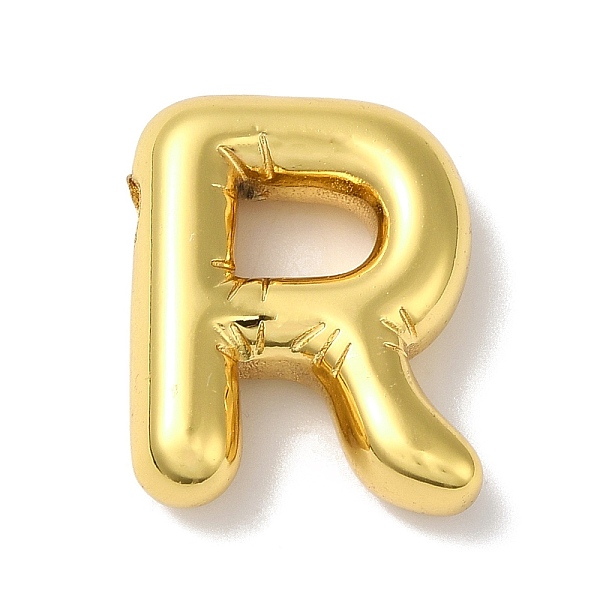 PandaHall Ion Plating(IP) 304 Stainless Steel Pendants, Letter Charm, Letter R, 20x16x5mm, Hole: 2.5x2mm 304 Stainless Steel Letter R
PandaHall Ion Plating(IP) 304 Stainless Steel Pendants, Letter Charm, Letter R, 20x16x5mm, Hole: 2.5x2mm 304 Stainless Steel Letter R