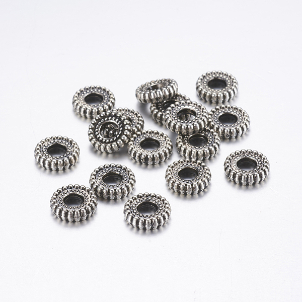 PandaHall CCB Plastic Beads, Flat Round, Antique Silver, 10x2.5mm, Hole: 4mm Plastic Flat Round
PandaHall CCB Plastic Beads, Flat Round, Antique Silver, 10x2.5mm, Hole: 4mm Plastic Flat Round