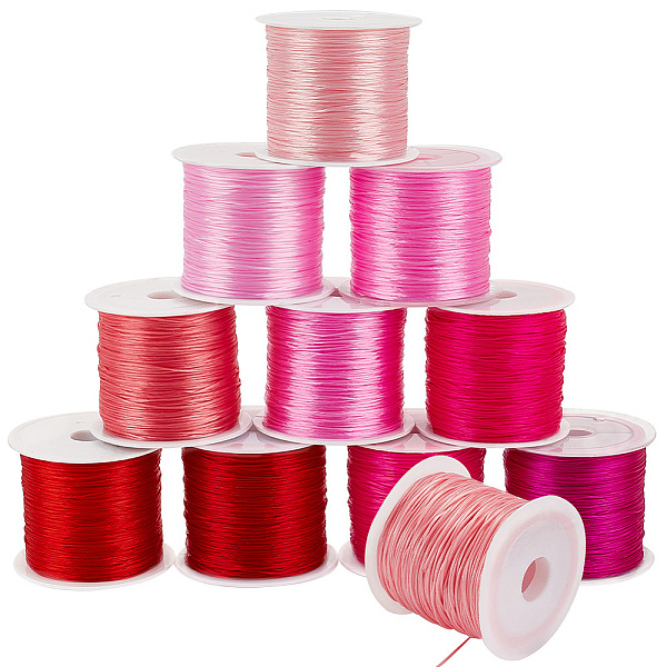 PandaHall PH 590.4 Yards 11 Colors Pink Elastic String 0.8mm Flat Stretchy Bracelet Strings Crystal Elastic Thread Cord Stretch Beading..., Multicolor
PandaHall PH 590.4 Yards 11 Colors Pink Elastic String 0.8mm Flat Stretchy Bracelet Strings Crystal Elastic Thread Cord Stretch Beading..., Multicolor