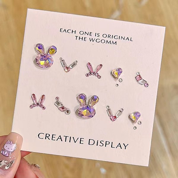 PandaHall Nail Art Decoration Accessories Kits, including Glass Rhinestone Cabochons, Iron Findings, Acryic Cabochons, Violet..., Purple
PandaHall Nail Art Decoration Accessories Kits, including Glass Rhinestone Cabochons, Iron Findings, Acryic Cabochons, Violet..., Purple