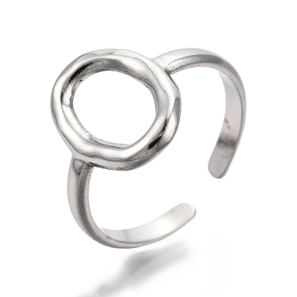PandaHall 304 Stainless Steel Hollow Oval Cuff Rings, Open Rings for Women Girls, Stainless Steel Color, US Size 7(17.5mm) 304 Stainless...
PandaHall 304 Stainless Steel Hollow Oval Cuff Rings, Open Rings for Women Girls, Stainless Steel Color, US Size 7(17.5mm) 304 Stainless...