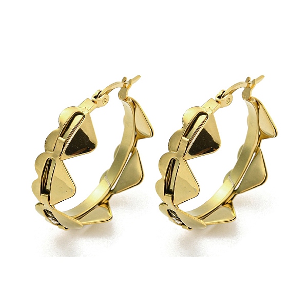 PandaHall 304 Stainless Steel Earrings for Women, Heart, Golden, 29x9mm 304 Stainless Steel Heart
PandaHall 304 Stainless Steel Earrings for Women, Heart, Golden, 29x9mm 304 Stainless Steel Heart