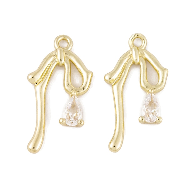 PandaHall Brass Micro Pave Clear Cubic Zirconia Pendants, Long-Lasting Plated, Bowknot Charms, Real 14K Gold Plated, 20x10.5x3mm, Hole: 1mm...
PandaHall Brass Micro Pave Clear Cubic Zirconia Pendants, Long-Lasting Plated, Bowknot Charms, Real 14K Gold Plated, 20x10.5x3mm, Hole: 1mm...