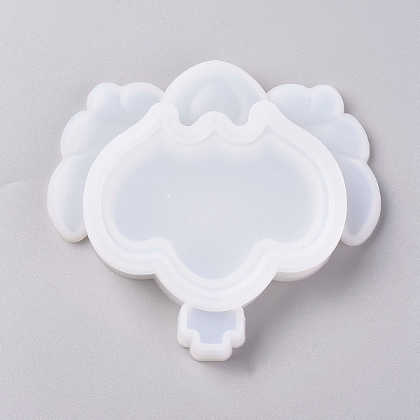 PandaHall Storage Box Silicone Molds, Resin Casting Molds, For UV Resin, Epoxy Resin Jewelry Making, Crown and Wing, White, 128x142x22mm...
PandaHall Storage Box Silicone Molds, Resin Casting Molds, For UV Resin, Epoxy Resin Jewelry Making, Crown and Wing, White, 128x142x22mm...