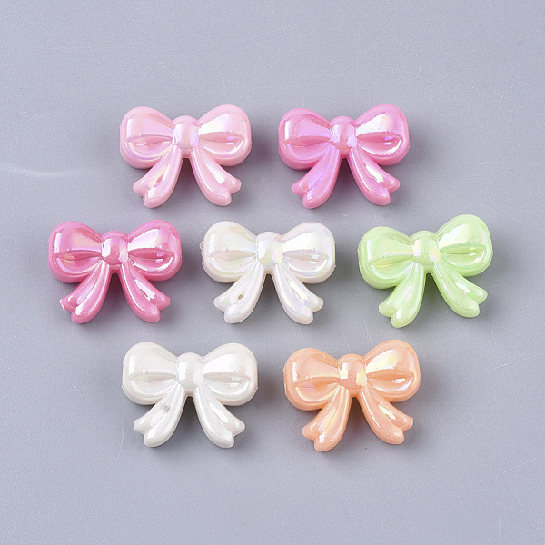 PandaHall Opaque Acrylic Beads, AB Color Plated, Bowknot, Mixed Color, 15x20x8mm, Hole: 3mm, about 595pcs/500g Acrylic Bowknot Multicolor
PandaHall Opaque Acrylic Beads, AB Color Plated, Bowknot, Mixed Color, 15x20x8mm, Hole: 3mm, about 595pcs/500g Acrylic Bowknot Multicolor