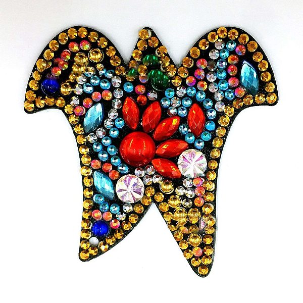 PandaHall DIY Colorful Initial Letter Keychain Diamond Painting Kits, Including Acrylic Board, Bead Chain, Clasps, Resin Rhinestones, Pen...
PandaHall DIY Colorful Initial Letter Keychain Diamond Painting Kits, Including Acrylic Board, Bead Chain, Clasps, Resin Rhinestones, Pen...
