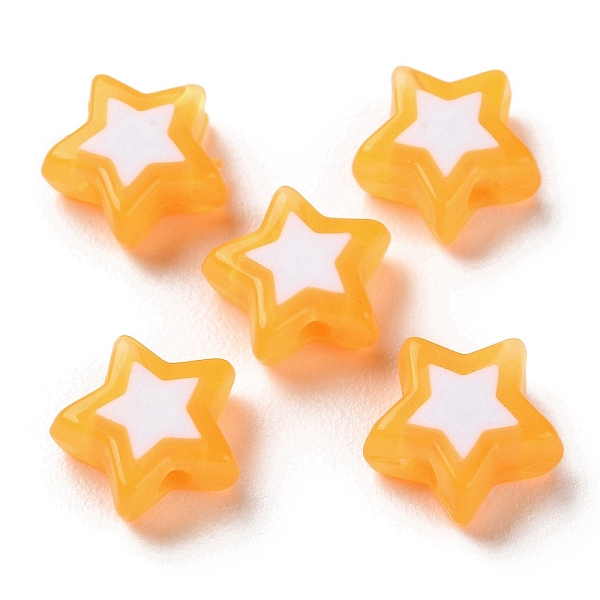 PandaHall Star Acrylic Beads, Bead in Bead, Orange, 8.5x9x4mm, Hole: 1.8mm, about 2941pcs/500g Acrylic Star Orange
PandaHall Star Acrylic Beads, Bead in Bead, Orange, 8.5x9x4mm, Hole: 1.8mm, about 2941pcs/500g Acrylic Star Orange