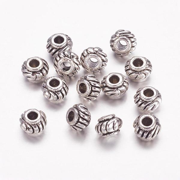 PandaHall Tibetan Style Spacer Beads, Lead Free & Cadmium Free & Nickel Free, Rondelle, Antique Silver, about 6mm in diameter, 4.5mm thick...
PandaHall Tibetan Style Spacer Beads, Lead Free & Cadmium Free & Nickel Free, Rondelle, Antique Silver, about 6mm in diameter, 4.5mm thick...