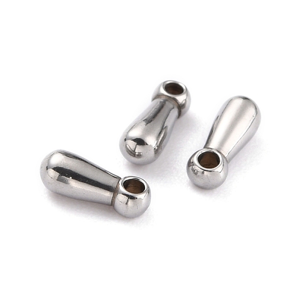 PandaHall 304 Stainless Steel Chain Extender Drop, Teardrop, Stainless Steel Color, 6x2.5mm, Hole: 1mm 304 Stainless Steel Teardrop
PandaHall 304 Stainless Steel Chain Extender Drop, Teardrop, Stainless Steel Color, 6x2.5mm, Hole: 1mm 304 Stainless Steel Teardrop